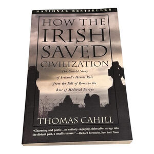 Vintage 1996 How the Irish Saved Civilization Thomas Cahill Trade Paperback